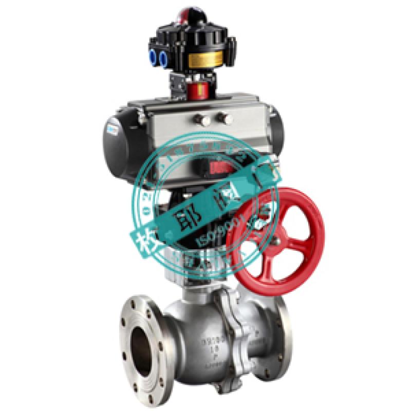 氣動(dòng)O型切斷球閥ZSHO 上海枚耶閥門有限公司