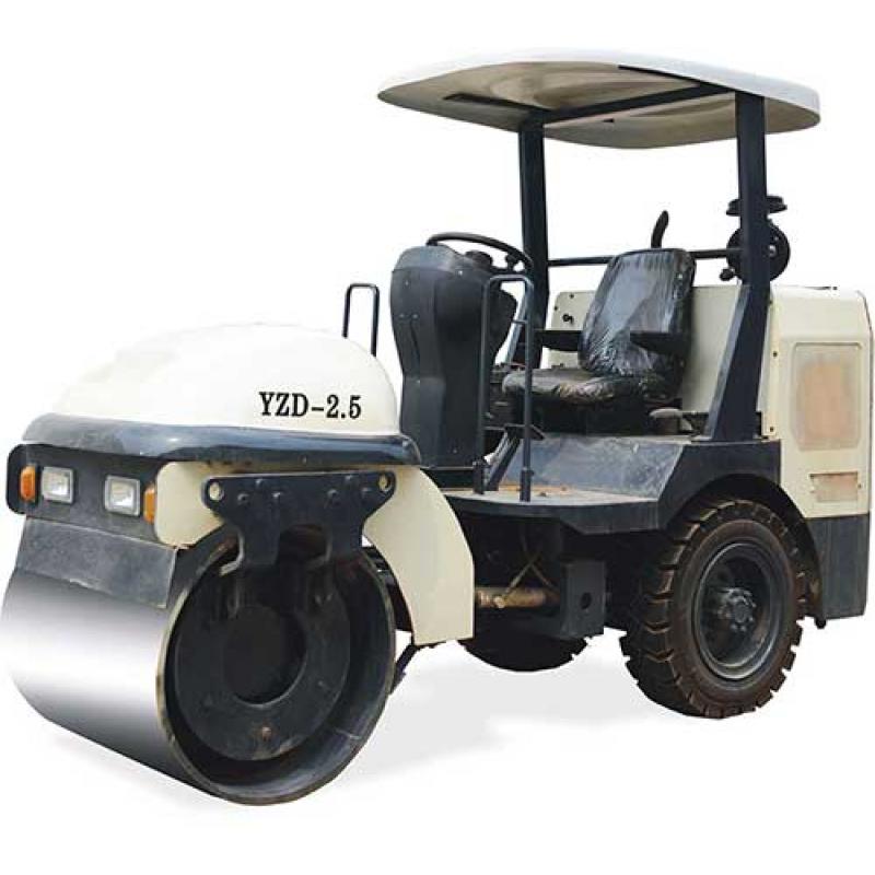 2.5噸壓路機 路捷 單鋼輪壓路機 YZD2.5D 洛陽壓路機 小型壓路機廠家直銷 金曉機械