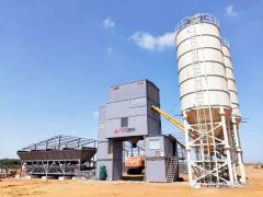 方圓HZS90D攪拌站助力摩洛哥機(jī)場建設(shè)！