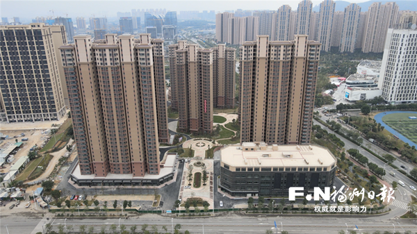 福州高新區(qū)葛岐群升安置房項目建成