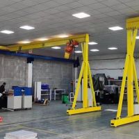 湖北省恩施現場制作簡易小型起重機行車，行吊龍門吊大全