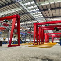 湖北省襄陽(yáng)市半門式龍門吊起重機(jī)，龍門吊，行吊