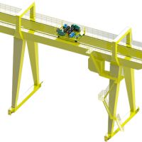 南寧雙主梁吊鉤門(mén)式起重機(jī)