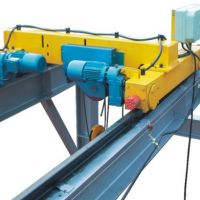 四川簡陽起重機，成都起重設(shè)備廠家，LHD葫蘆雙梁小車