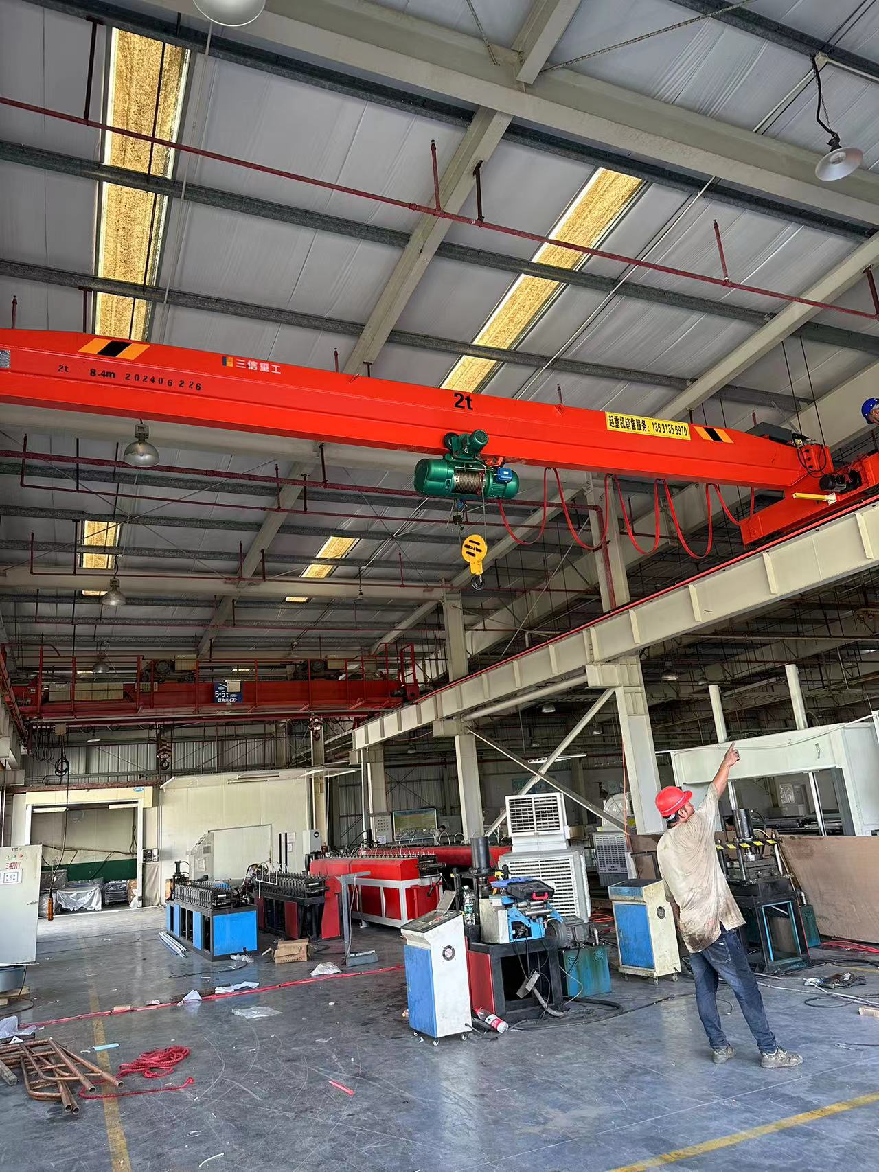 廣州起重機(jī)-單梁起重機(jī)安裝